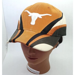 Texas Longhorns HAT Heisman Reebok CAP Orange Black White Embroidered Adjustable